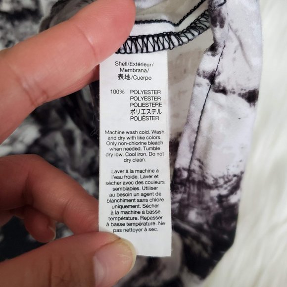 Women's Gap Black & White Floral Dress/Size Small - Picture 6 of 13